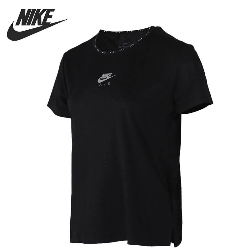 Novedad Original en camisetas NIKE W NK AIR TOP SS para mujer, deportiva de manga corta - AliExpress Deportes y entretenimiento