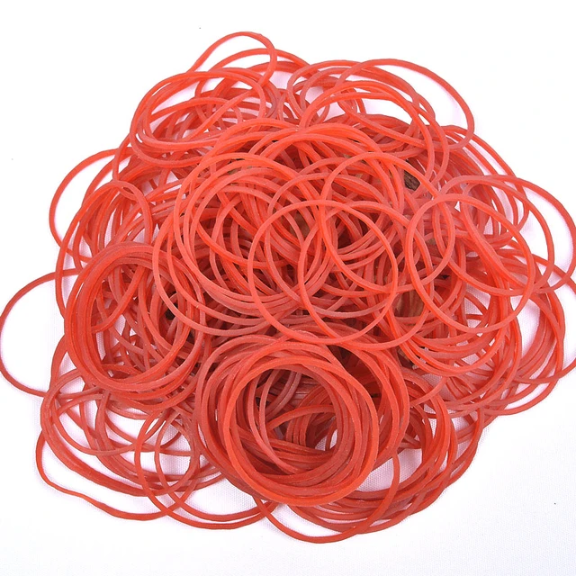 High Quality White Elastic Rubber Bands Stretchable Sturdy Rubber Rings For  Office School Home Dia 15mm-60mm Width=Thick1.5mm