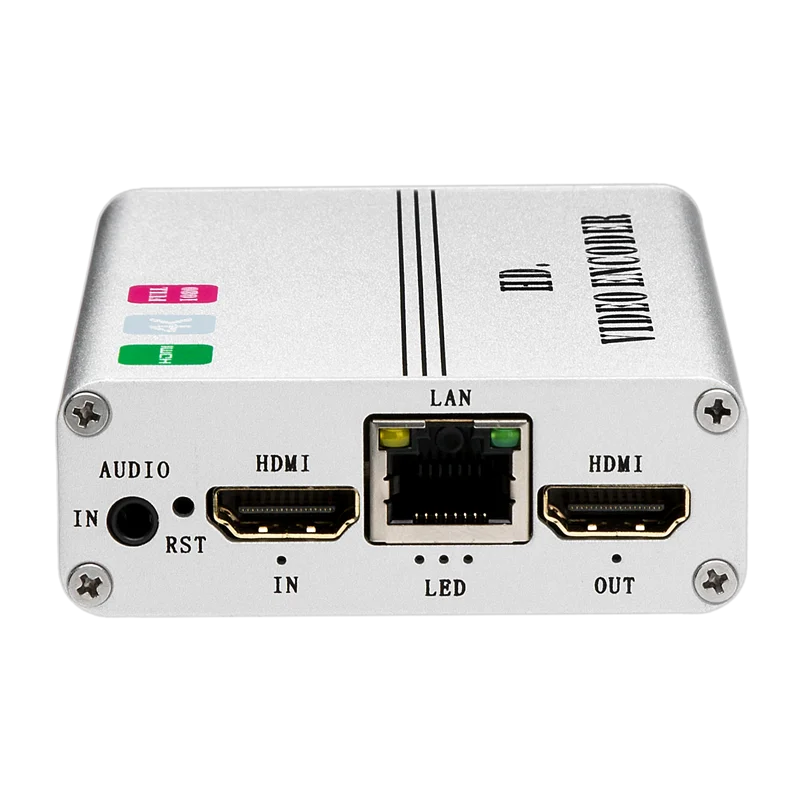 HWCODEC K1S H.264/H.265 HEVC 4K UHD hdmi In/Out декодер потокового вещания Ip кодировщик с записью на sd-карту