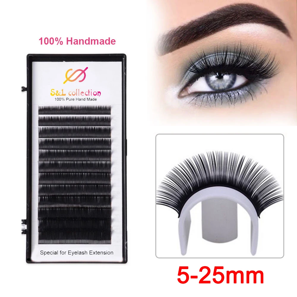 16 линий C D curl 19 мм новые продукты BOOM Lash 1 _ расширение легко подбирать|Накладные