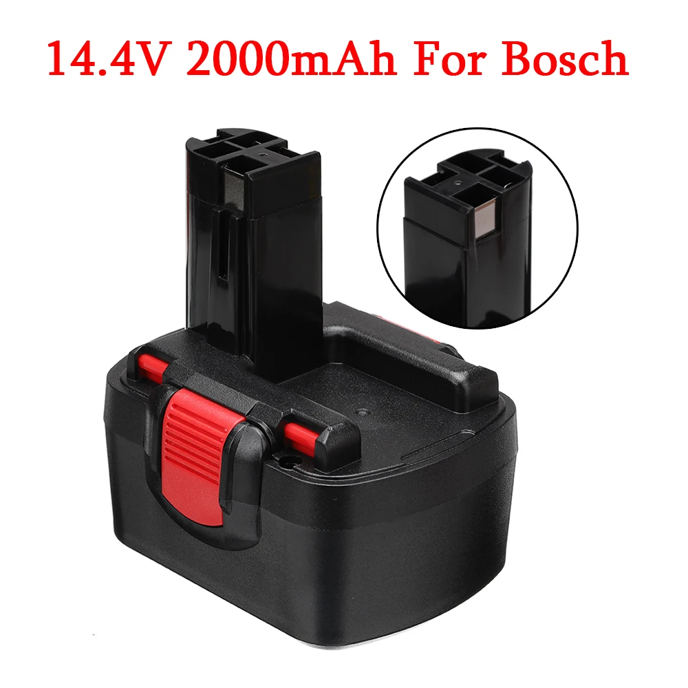 

14,4 в 2000 мАч Ni-CD аккумуляторная батарея для bosch 14,4 В Аккумулятор BAT038 BAT040 BAT140 BAT159 BAT041 3660K NI-CD 2607335533