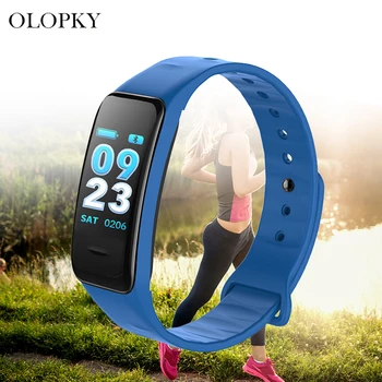 

New Sport Smart Bracelet Waterproof Wristband Heart Rate Monitor Blood Pressure Measurement Fitness Tracker Smart Band Watch
