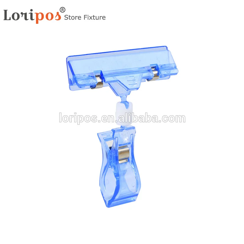 8 X 11 cm Plastic Translucence Green Blue Orange Rose Red POP Memo Note Price Label Sign Info Name Card Picture Photo Clip Hold