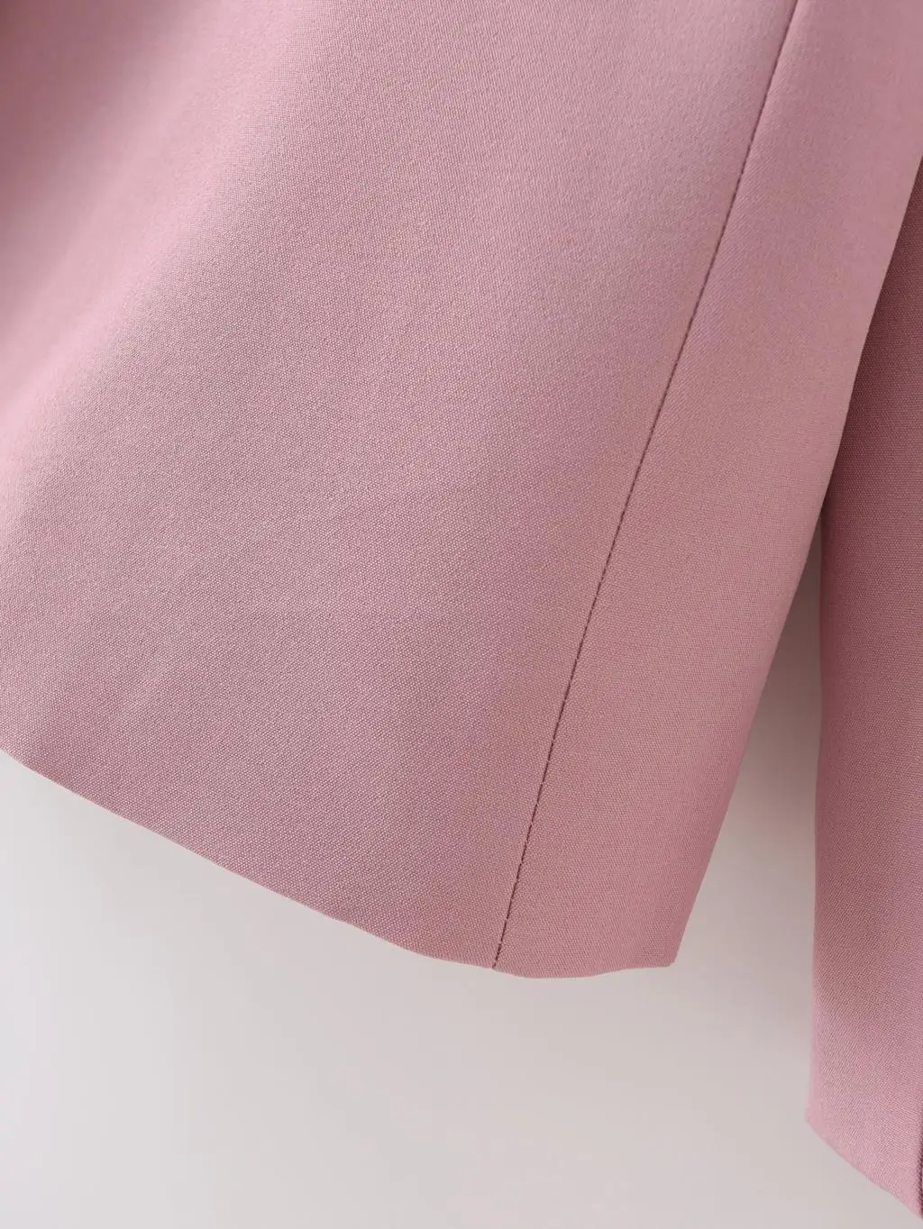 denim capris TRAF  Woman 2021 Fashion Autumn Fashion Pink Blazers And Pants Set Jackets One-Button Office Solid Suit Coat Elegant Outwear track pants