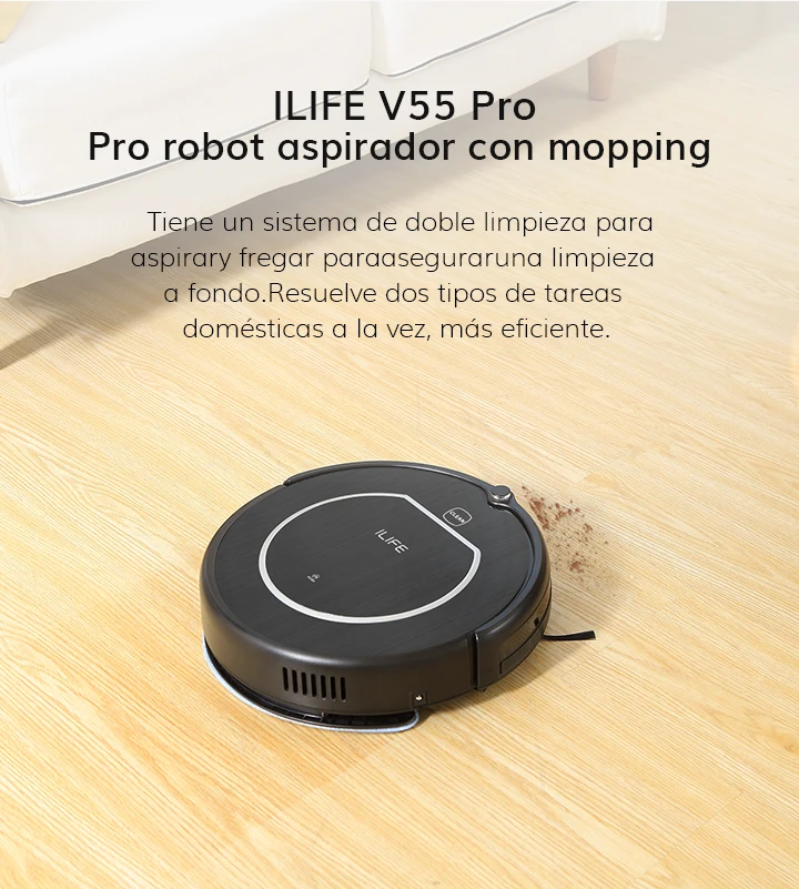 Ilife V55 Pro Vacuum Cleaner Robot 