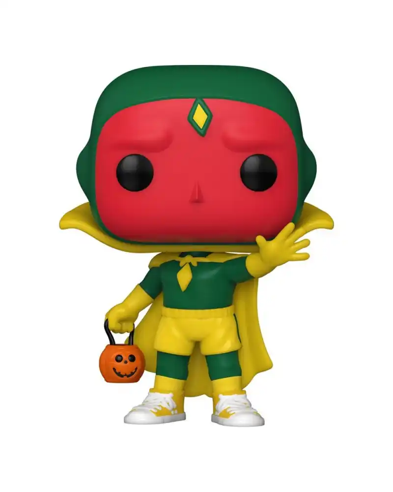 Funko Pop Marvel 716 Wandavision Halloween Vision Action Figures Aliexpress