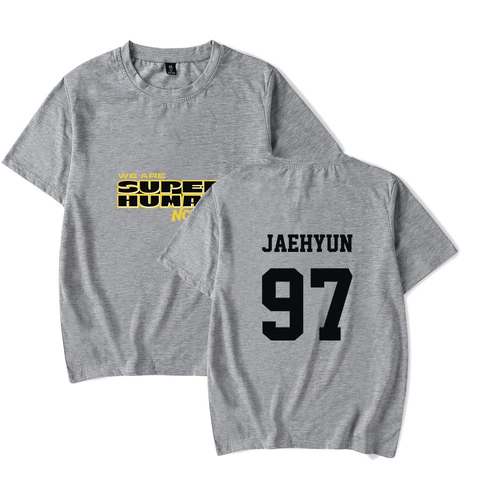 2019 hot sale summer we are super huan cotton t shirt men short sleeves tee hip hop streetwear for fans hipster97J XXS-4XL 2019 hot sale summer we are super huan cotton t shirt men short sleeves tee hip hop streetwear for fans hipster97J XXS-4XL
