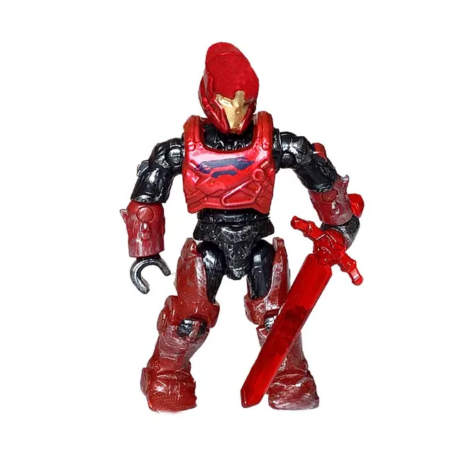 5Cm Mega Bloks Construx Halo Spartan Cally Urabn Soldier Anime Action Figure Building Blocks Collector Edition Construction Toys 5