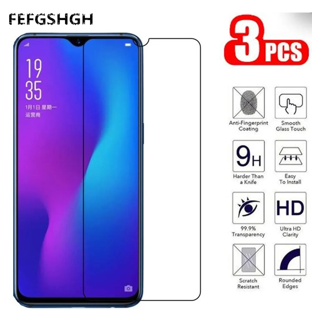 

For OPPO R17 Neo RX17 Neo RX17 Pro Screen Protector Tempered Glass For OPPO Realme 1 2 Pro C1 U1 Protective Phone Film