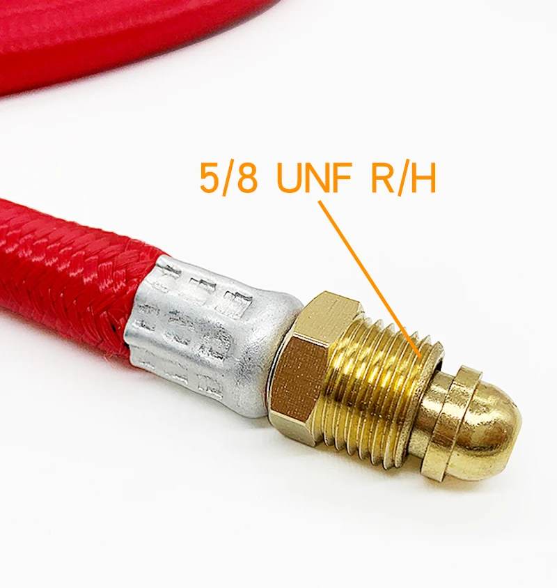Welding Torch WP26 WP26V WP26F WP26FV TIG Welding Torch Gas-Electric Integrated Red Hose Cable Wires 3.7M 35-50 Euro Connector 13.12FT