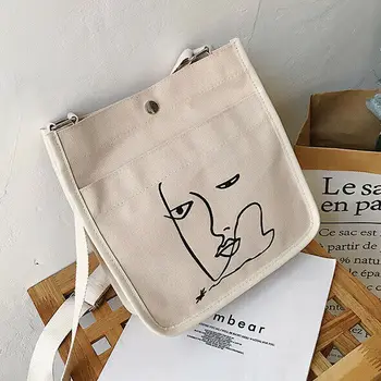 

New Women Brief Canvas Shoulder Handbag Tote Messenger Hobo Large Capacity Satchel Bag Cross Body