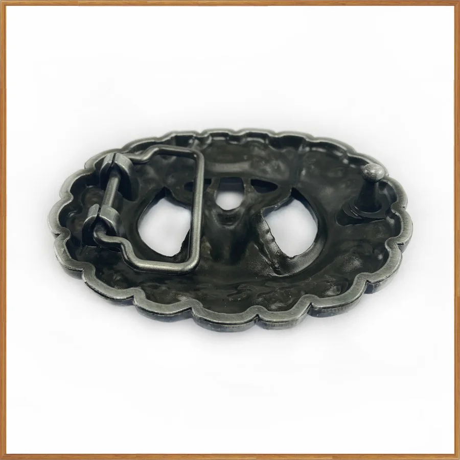 Ковбойские джинсы в ковбойском стиле с оленями украшенные пряжкой и FP 02454 4 см