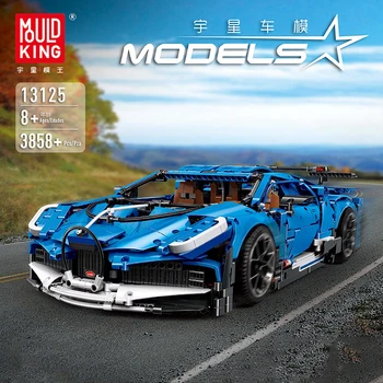 

New MouldKing 13125 Compatible 42083 20086 Super Racing RC Car Toys Christmas Gifts Building Blocks Bricks For Children