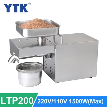 

Automatic Cold Hot Oil Press Machine with Temperature Control Oil Presser for Peanut Coconut Sesame Sunflower Seeds Pressing