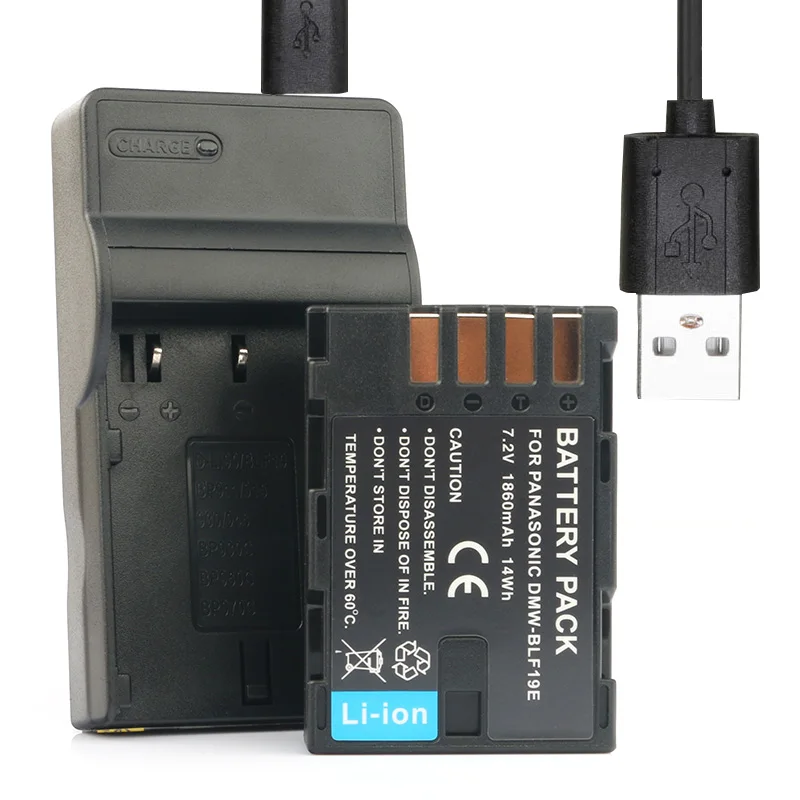 LANFULANG DMW-BLF19E Камера Батарея для цифрового фотоаппарата Panasonic DMC-GH3 DMC-GH4 DC-GH5 DC-G9 DMW-BLF19PP