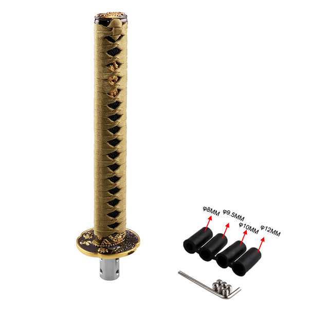 200MM/300MM JDM Katana Samurai Sword Shift Knob Shifter With Adapters Gear Shift knob car accessories