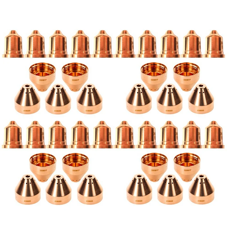 

20PCS 220941 Plasma Tips 20PCS 220817 Plasma Tips Fit for Hypertherm Powermax 65/85/105