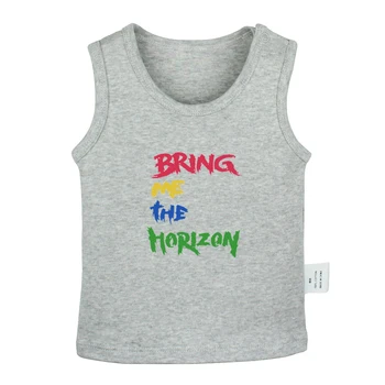 

Bring me The horizon Band The Nightmare Before Christmas Halloween Newborn Baby Tank Tops Toddler Vest Sleeveless Infant Clothes