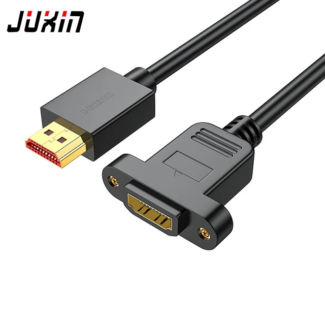 Câble HDMI 2m avec Vis de Vérouillage 4K - Câbles HDMI® et adaptateurs HDMI