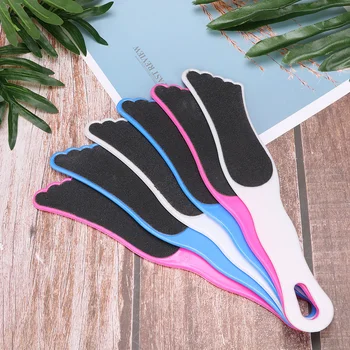 

6Pcs Foot File Plastic Rub Feet Pedicure Exfoliating Care Foot File Remover Rubbing Calluses Rough Dead Skin Tool Pedicure Tool