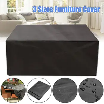 

Breathable Sofa Set Protection Home UV Resistant Durable Sunshade Chair Table Cloth Waterproof Seater Rainy Polyester