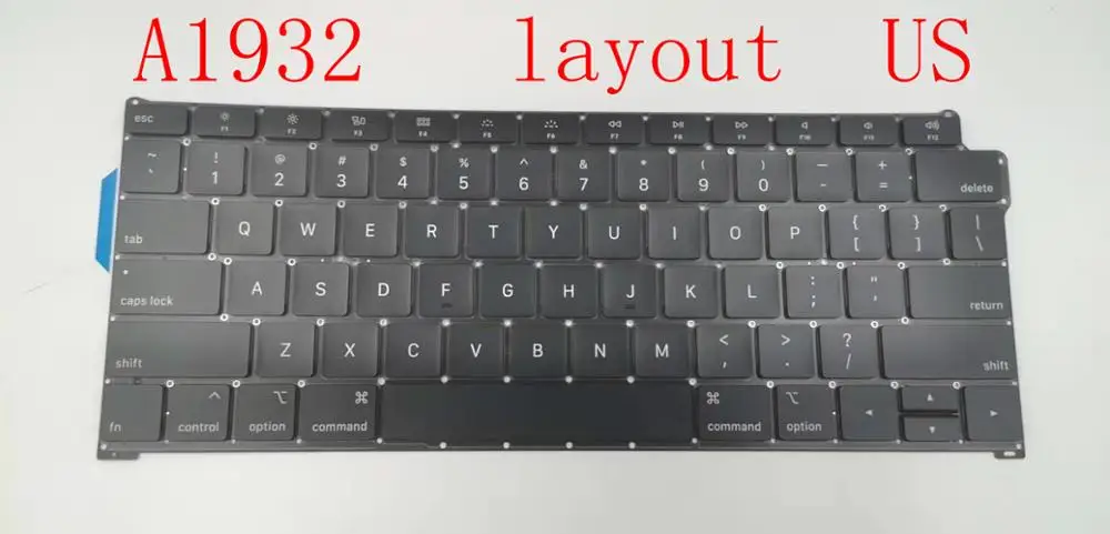 Оригинальная клавиатура США для MacBook Air 13 ''год A1932 США клавиатура для замены