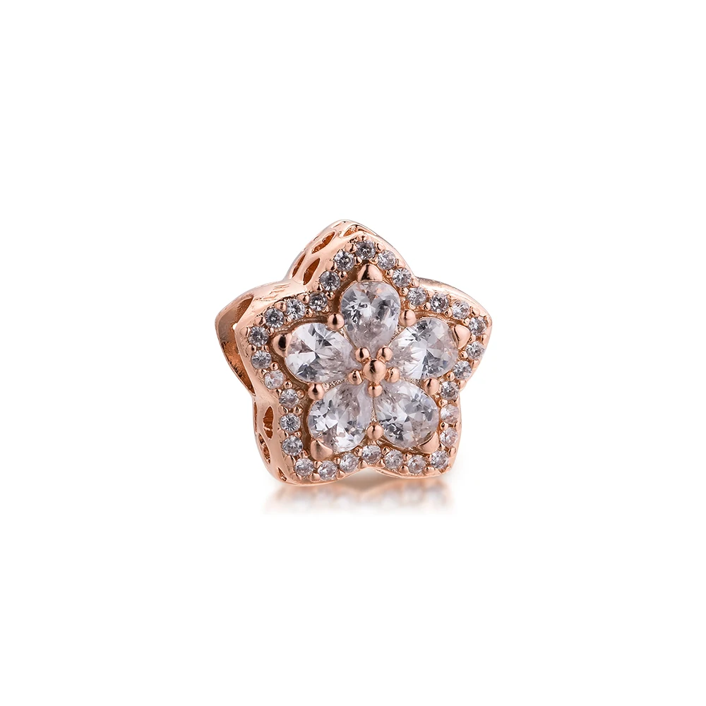 

Оригинальные Подвески со сверкающими снежинками, подходят для браслетов, женские Украшения