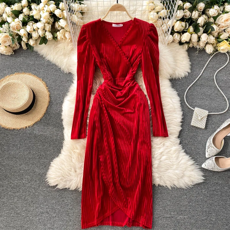 vintage velvet gown