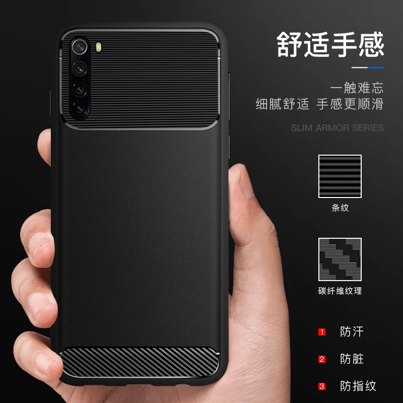 Чехол, чехол, чехол для Xiaomi Redmi Note 8 Pro Note8 мягкий на роскошный силиконовый простой, матовый Силиконовый защитная задняя панель для телефона Etui чехол s