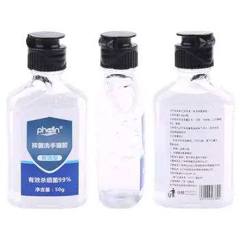 

50ml 75% Alcohol Mini Hand Sanitizer Gel Anti-Bacteria Rinse Free Disinfectant X7YB