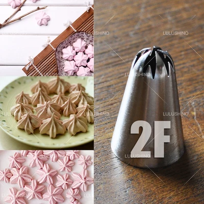 # 2F Нержавеющая сталь Обледенение труб сопло Fondant (сахарная) рисовый пирог крем