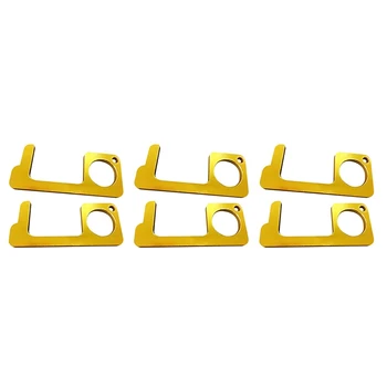 

Hot Sale Reusable EDC Door Opener, Portable No contact Handle Key Stick Alloy Press Elevator Tool for Keep Hands Clean