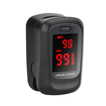 

Portable Fingertip Pulse Oximeter Blood Pressure Heart Rate Monitor No Battery