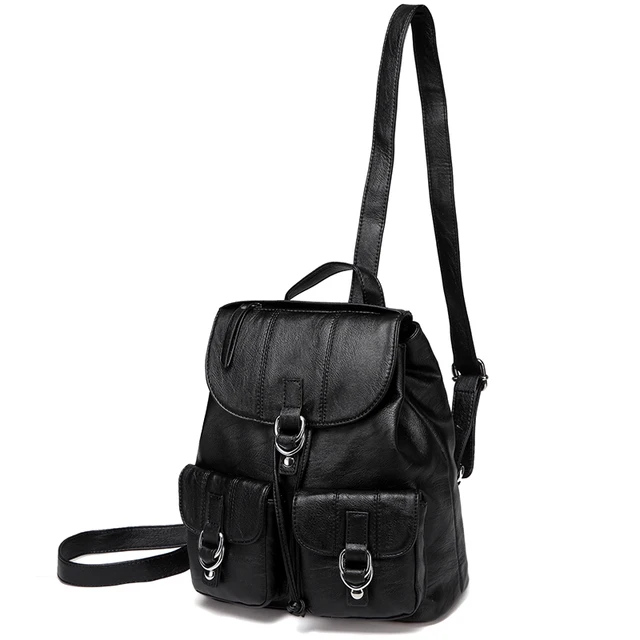 mini leather backpack purse