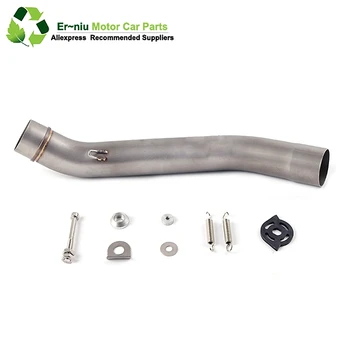 

Motorcycle Exhaust Muffler Full System Slip On Middle Link Pipe DB Killer For kawasaki Z750 Z 750 2007 to 2015