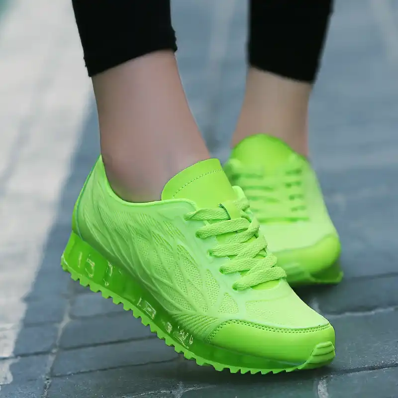 lime green tennis shoes womens