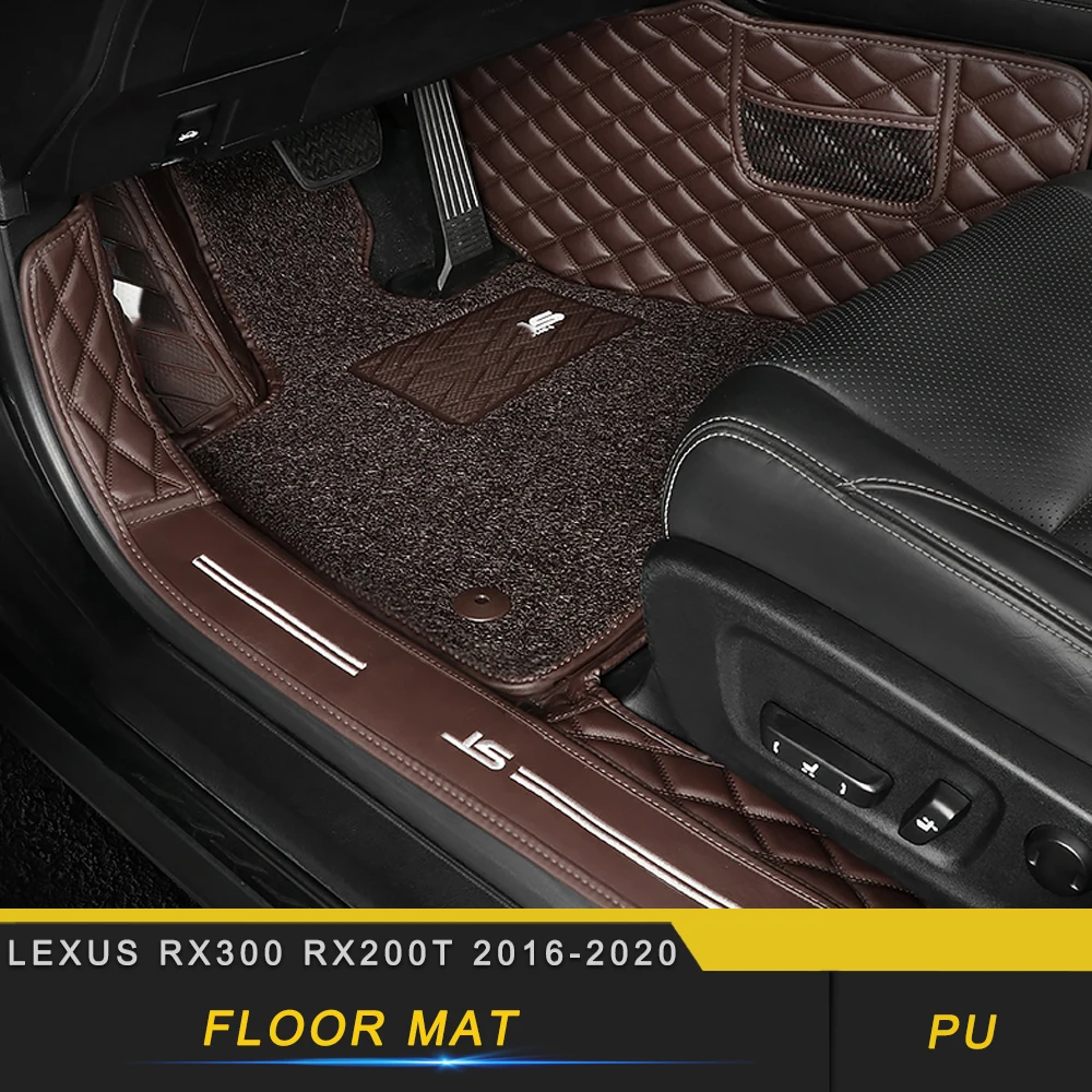 Для Lexus RX300 RX200t- автомобильный стильный кожаный коврик для пола, защитный коврик, ковер, подушка, аксессуары для интерьера