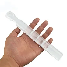 Régua acrílica da lupa da barra de ampliação 2x com escala de medição 0-14cm para ler cópias pequenas e o documento, medida