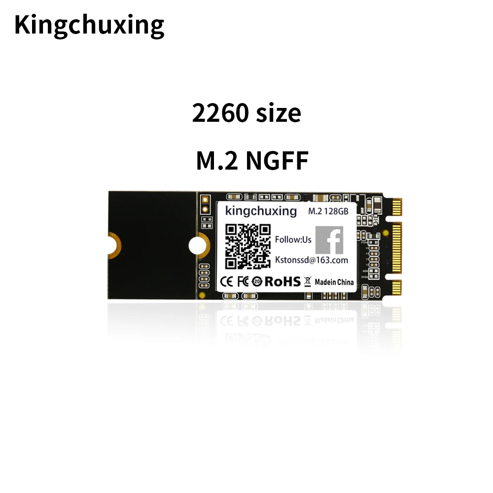 Kingchuxing M2 SSD 128GB 2242 2260 ngff sata Ноутбук Настольный ультратонкий внутренний игровой Экстремальный твердотельный диск жесткий диск