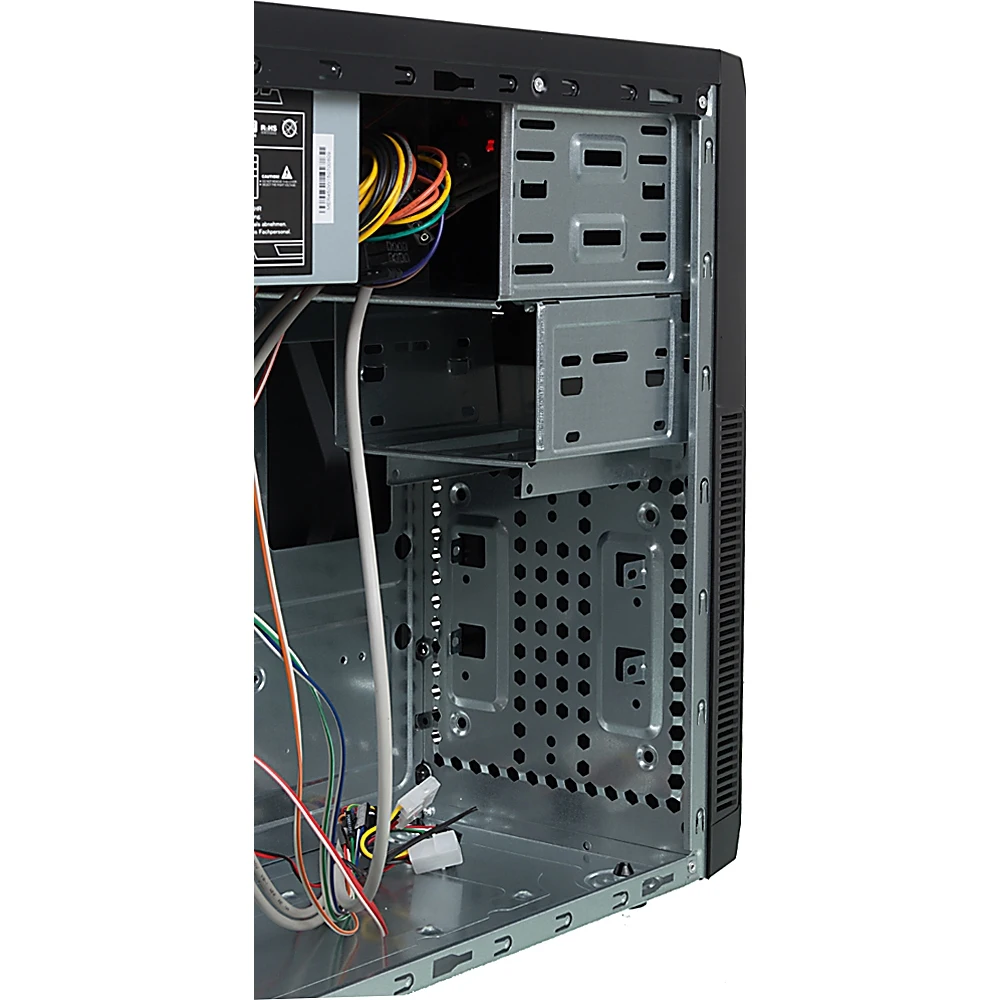 Корпус Formula FM-608 черный 450W mATX 2x120mm 2xUSB2.0 audio