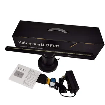 

3D LED Wifi Holographic Projector Display Fan Hologram Advertising Player ACEHE