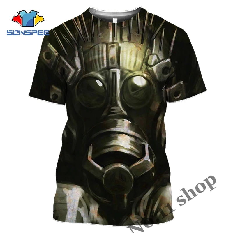 Dorohedoro Men S T Shirt 3d Print Japan Anime Dark Horror Mask