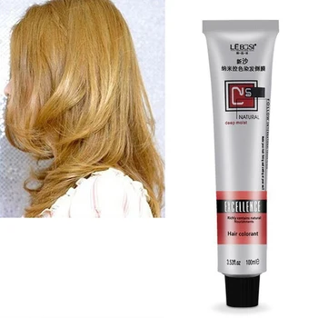 

1 Pcs Hair Tint Colorant Semi Permanent Long Lasing Hair Cream Color Dye Paint HJL2019