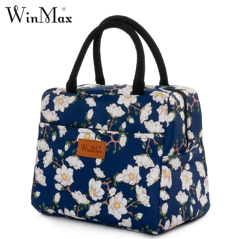 BX006-3 Winmax brands quality Lunch bags Thick Thermal Insulated Portable Large Food Picnic Lunch Box for Men Women dropshipping - Цвет: BX006-3