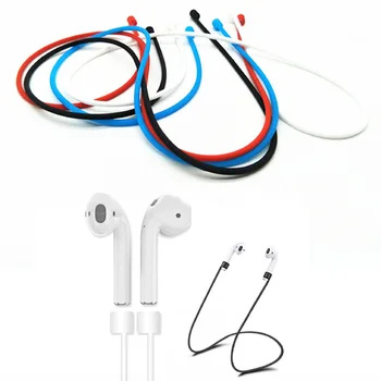 

1PC for AirPods Silicone Anti-lost Neck Strap Wireless Earphone String Rope Headphone Cord Earphone Accessories