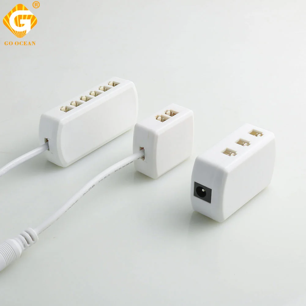 Splitter 12v шайба светильник светодиодный шкаф s лампа ступицы адаптер