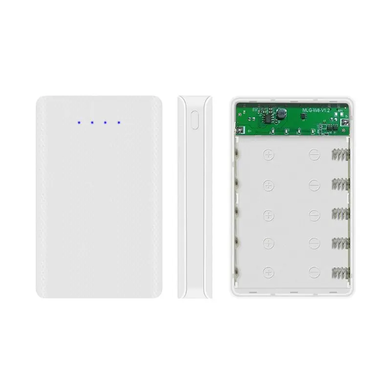 

DIY 5x18650 Battery Case With Indicator Power Bank Shell Charger Box Accessorie