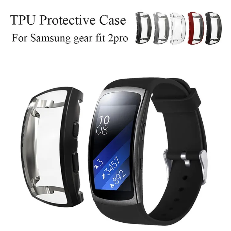 Для samsung gear Fit 2 PRO TPU чехол для спортивной ленты gear fit 2 защитный чехол для gear fit2 защитная оболочка для gear Fit 2 PRO