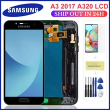 Ctghgyiki Touch Screen Panel, LCD Screen and Digitizer Full Assembly A320F//DS Color : Gold A320Y Replacement for Galaxy A3 A320FL A320F 2019 A320Y//DS TFT Material