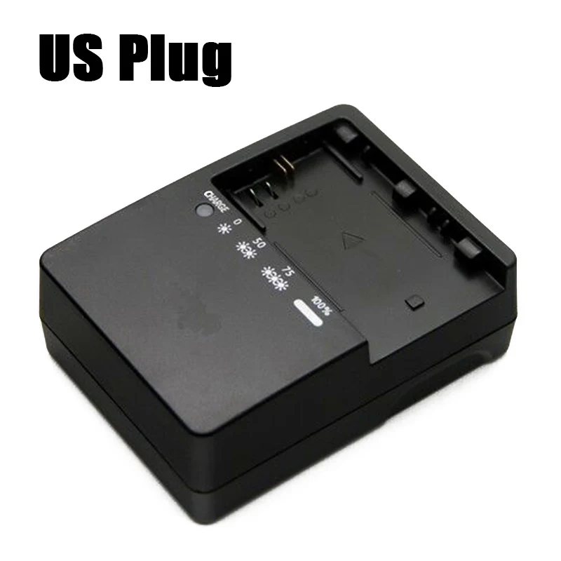 

Black Battery Charger For Canon LP-E6 5DII 5DIII Cord AC 100-240V Camera Replacement Practical Electronic